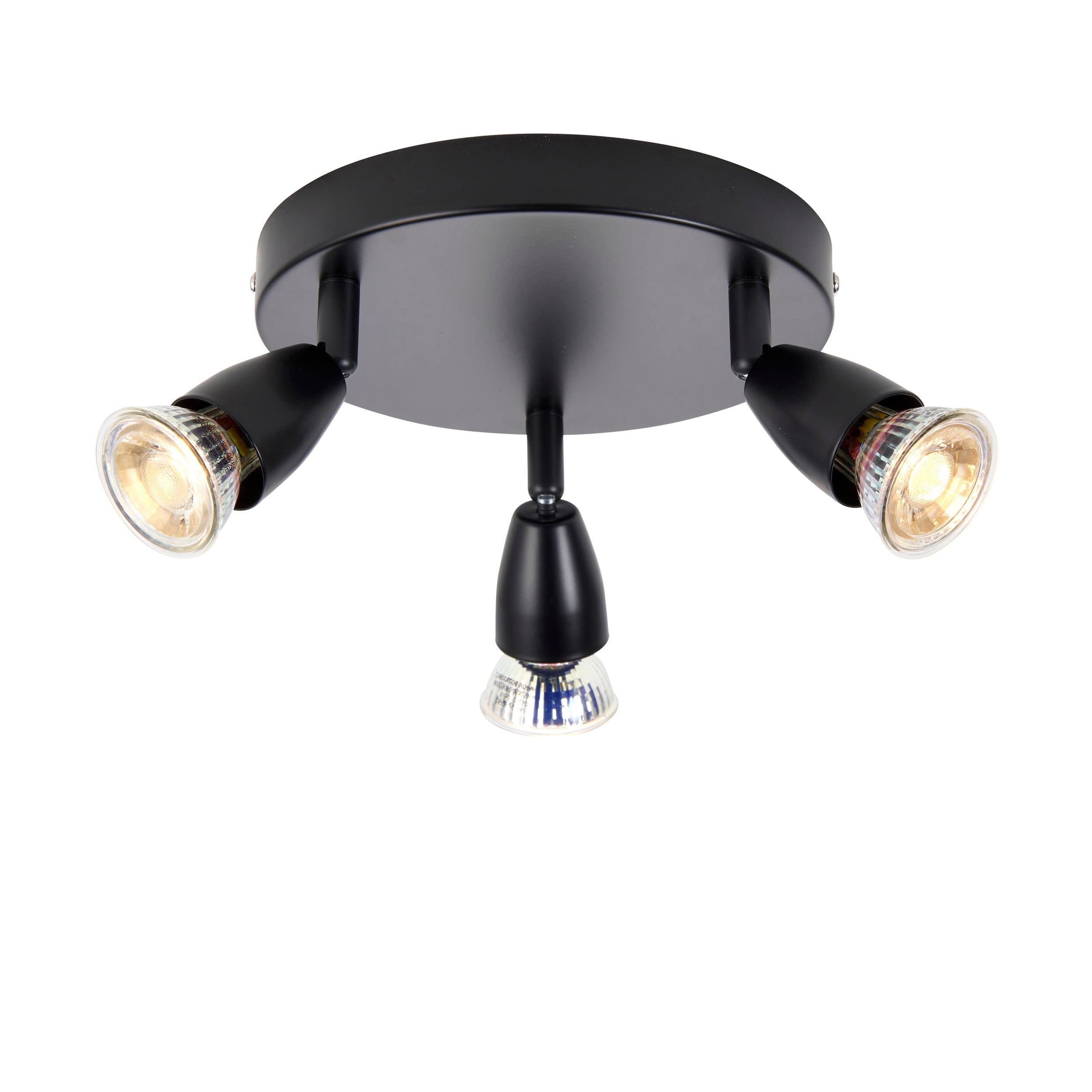 Saxby Lighting Amalfi 3lt Round - Black 101330