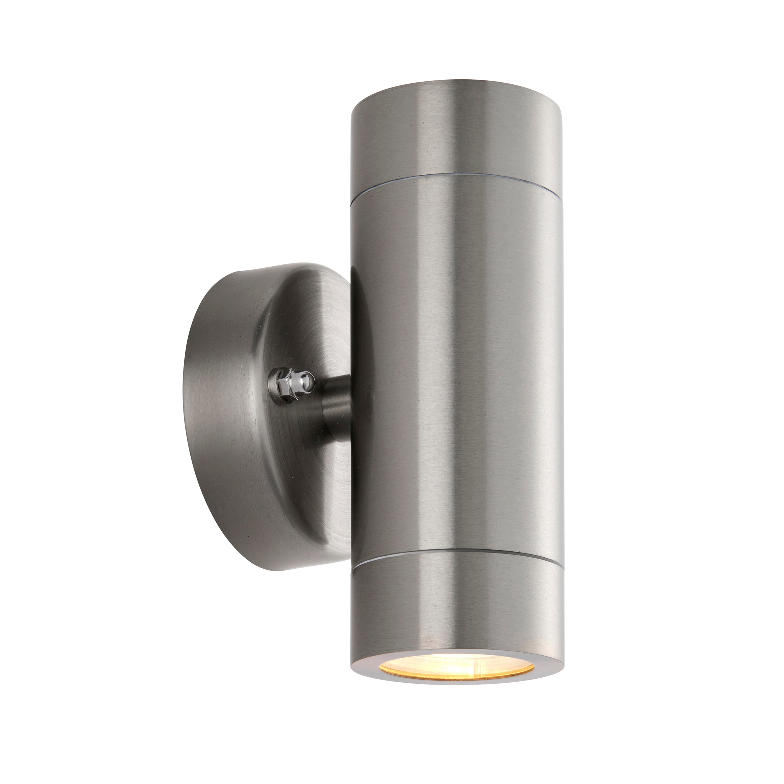 Saxby Lighting Palin 2lt Wall Marine Grade IP65 - Stainless Steel 101350