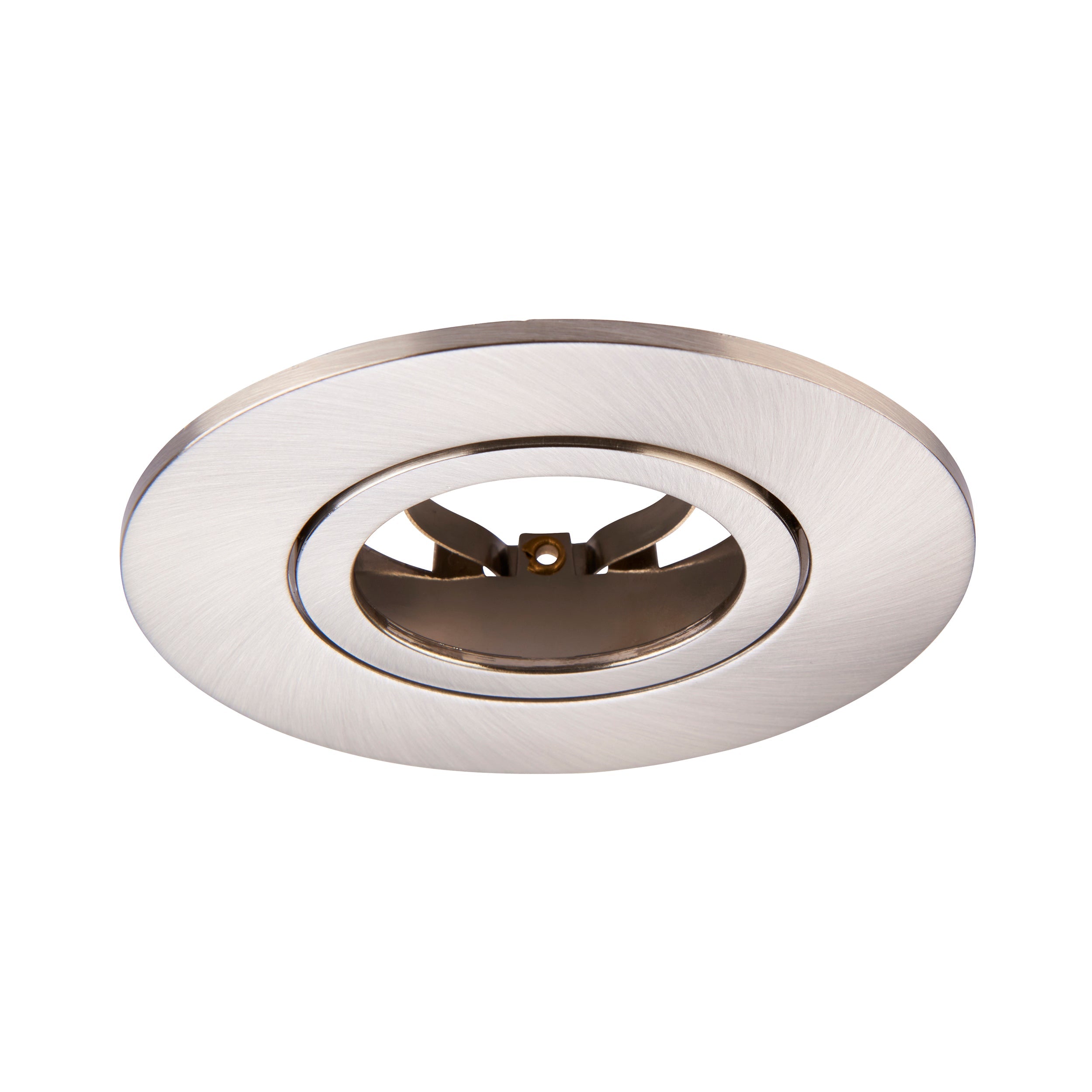 Saxby Lighting Saxby ShieldONE 75 Bezel Tilt - Satin Nickel 111579