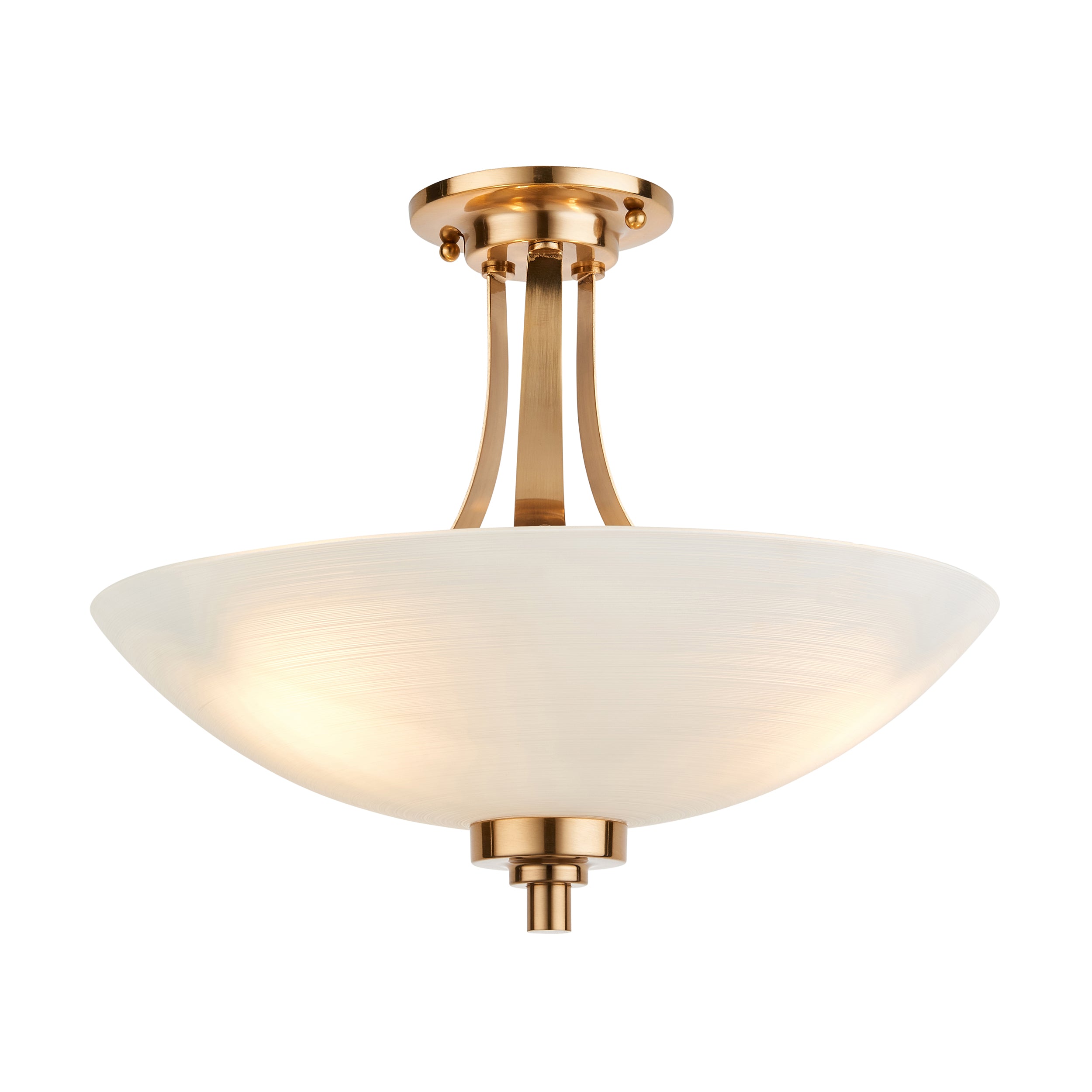 Endon Welles 3lt Semi Flush 112438