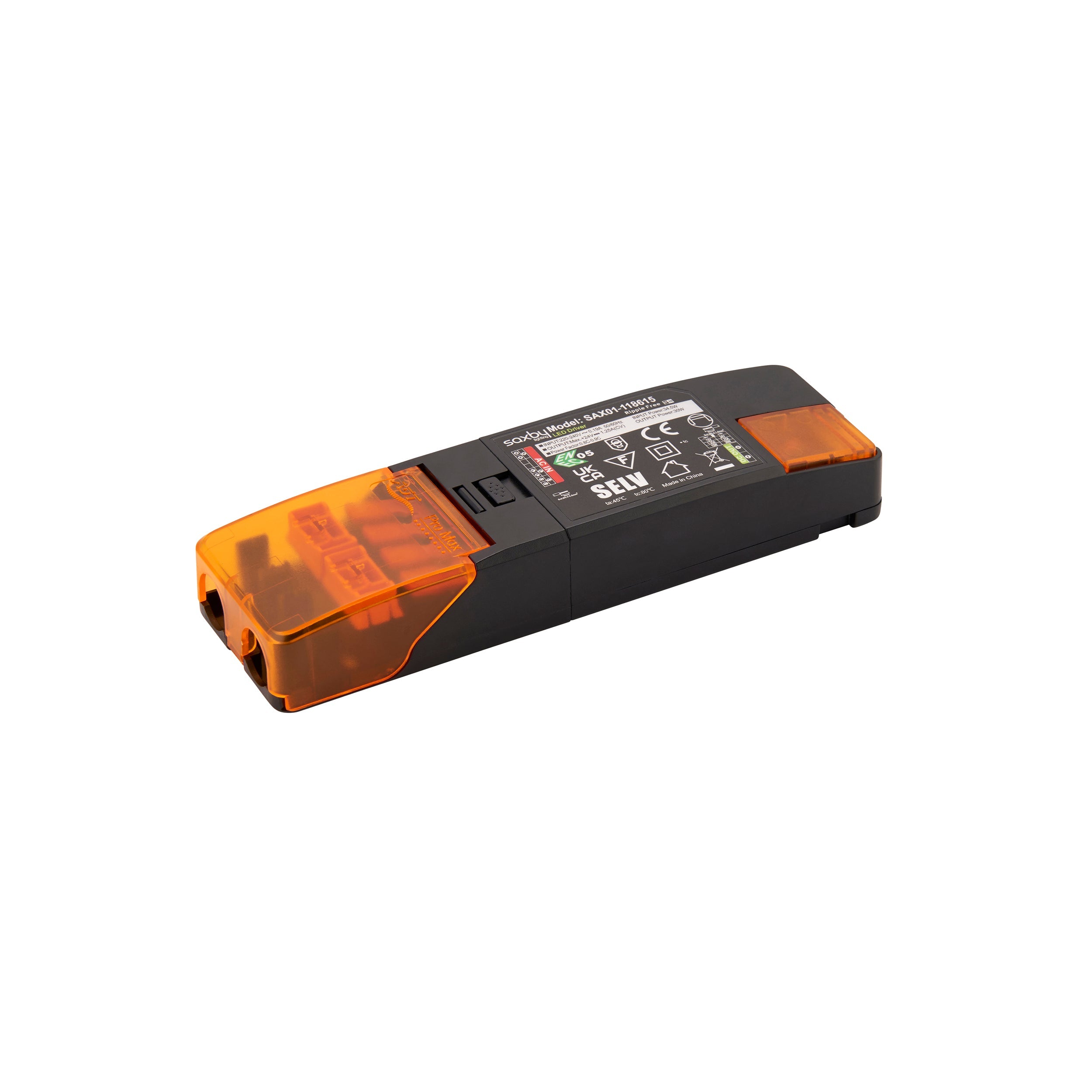 Saxby Lighting LED Driver Constant Voltage 12/24V 15/30W PRO 118615