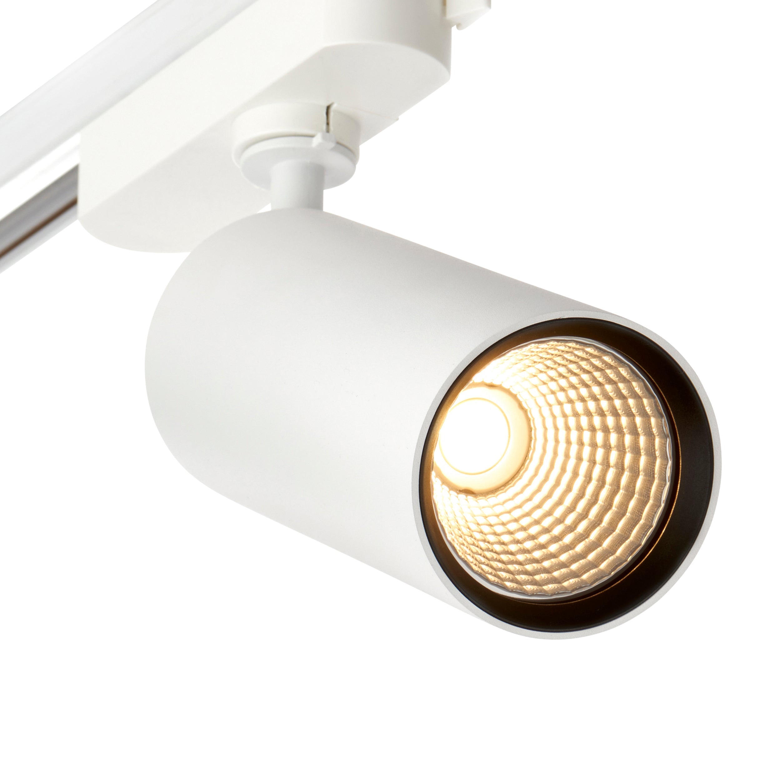 Saxby Lighting Lunaro Multi Wattage Track Head 3000K - Matt White 119091