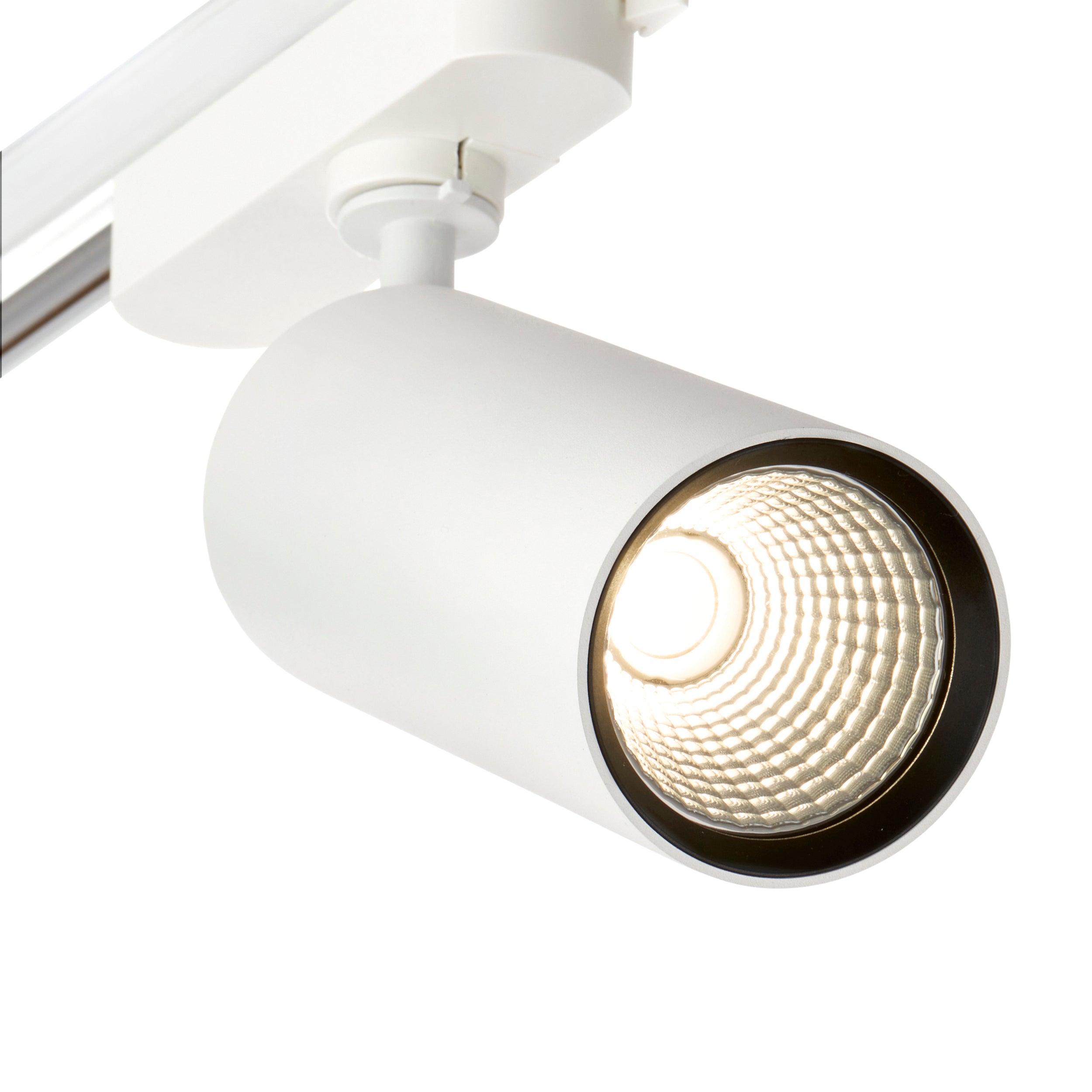 Saxby Lighting Lunaro Multi Wattage Track Head 4000K - Matt White 119092