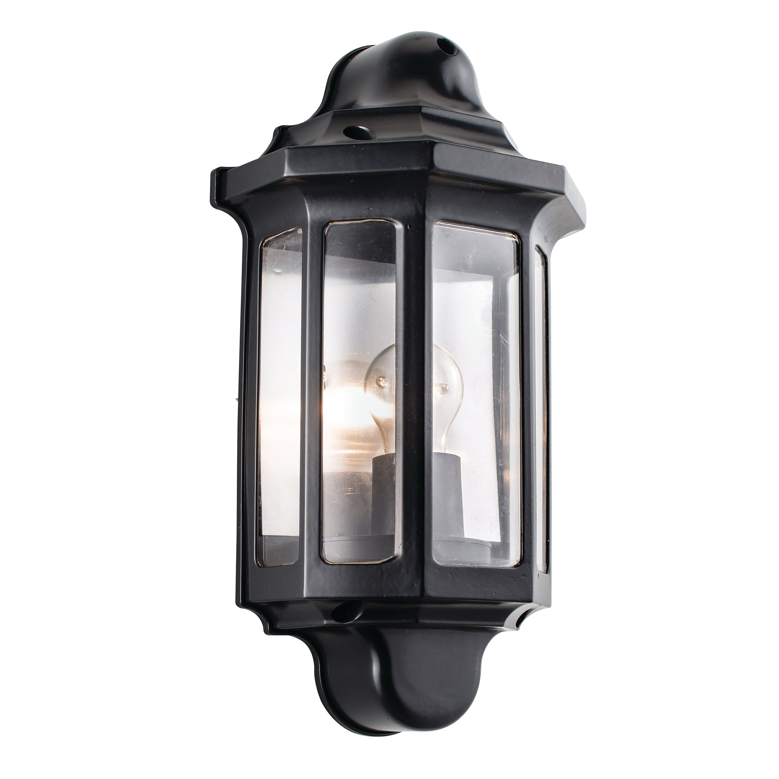 Saxby Lighting Traditional half lantern IP44 15W 1818S