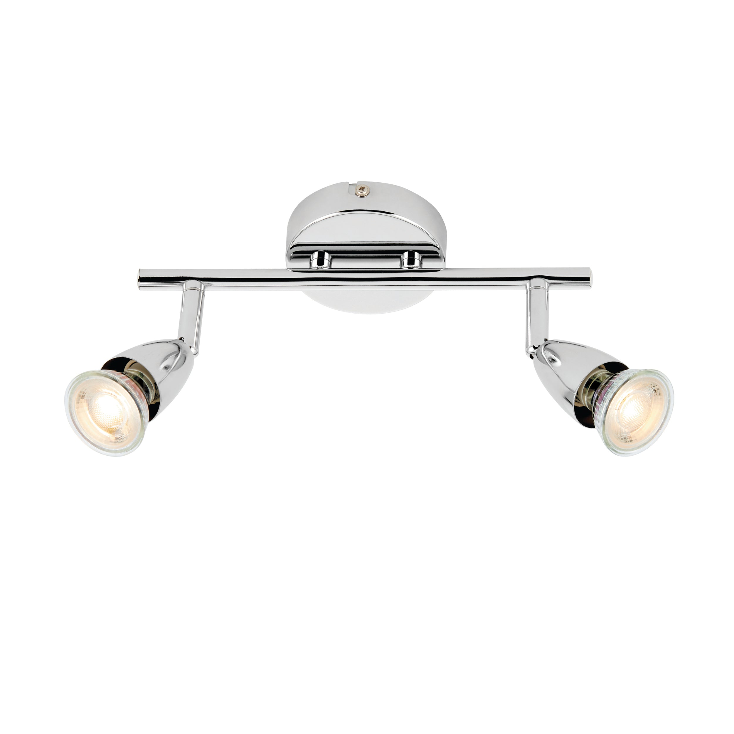 Saxby Lighting Amalfi 2lt Bar - Chrome 43278