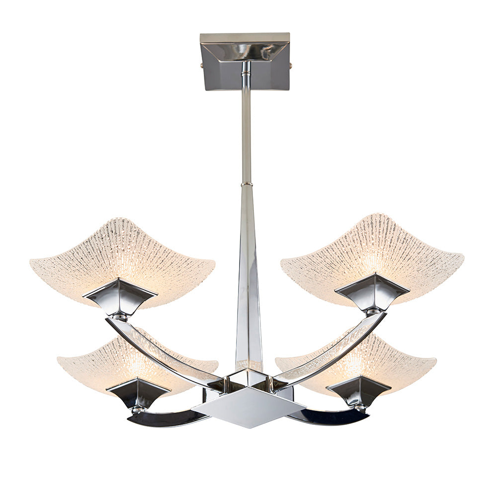 Endon Ayres 4lt semi flush AYRES-4CH