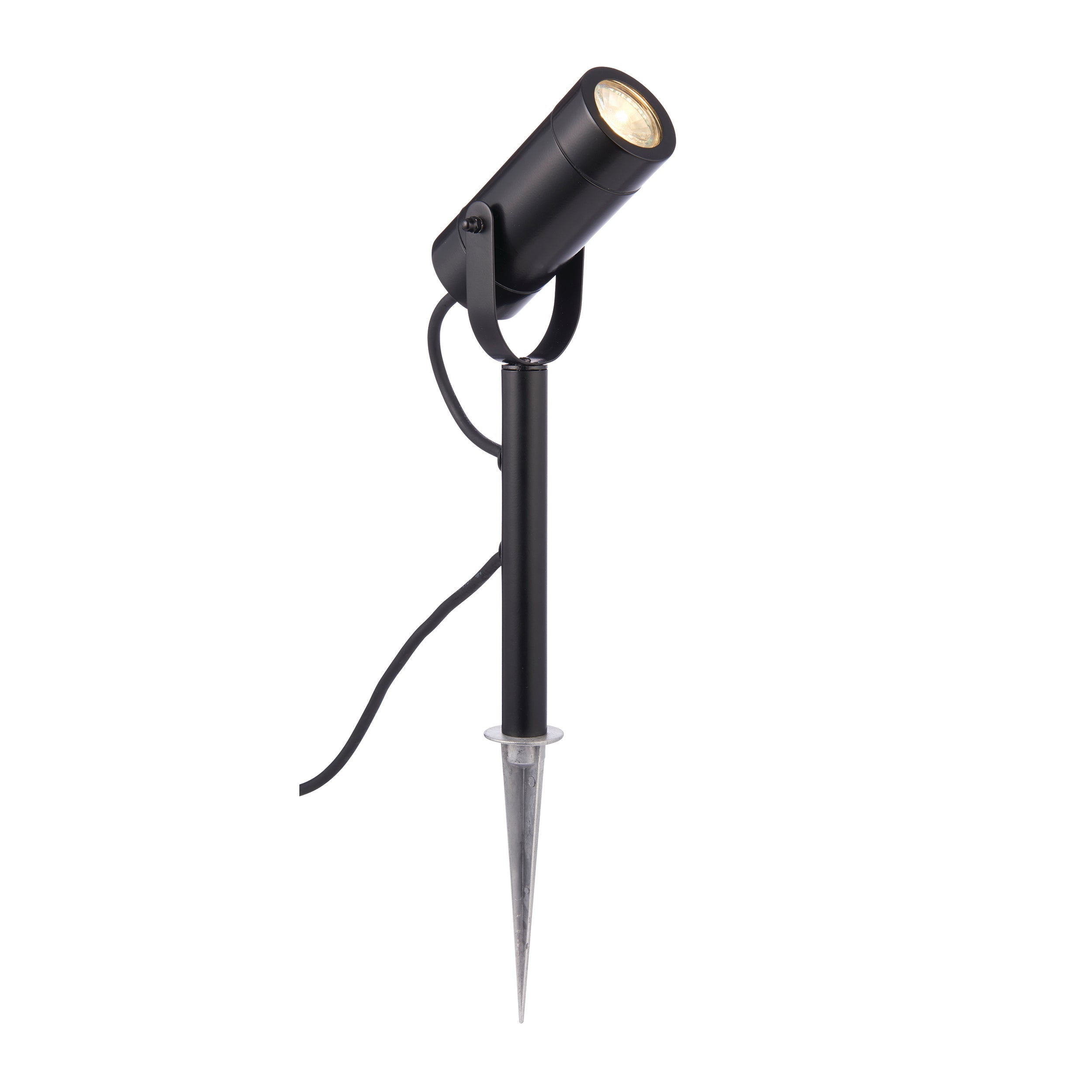 Saxby Lighting Palin Spike 310mm IP44 - Matt Black 75438