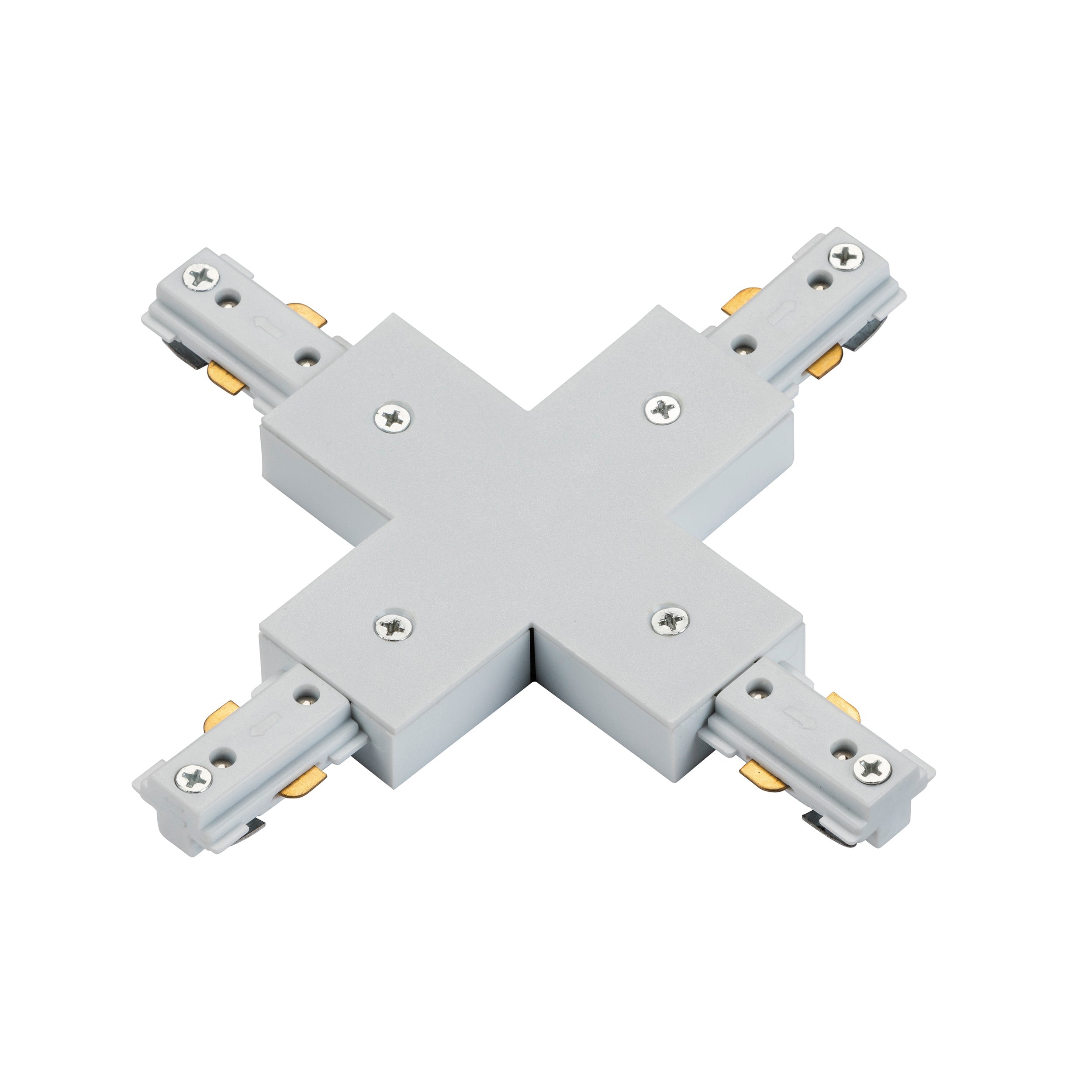 Saxby Lighting Track X Connector - White 75537