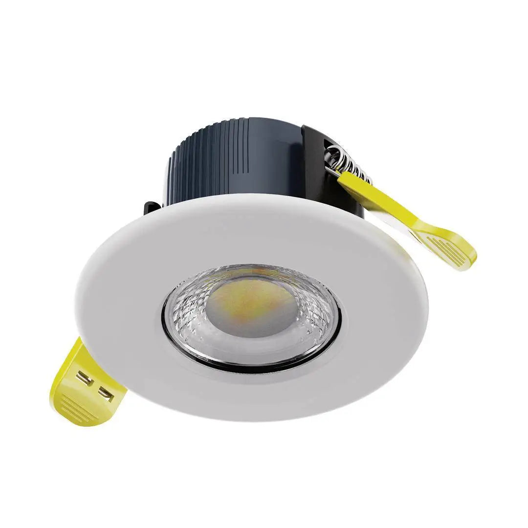 Collingwood H2 Lite CSP 10 Pack Wattage & CCT Switchable Fire Rated Residential Downlights DLT551500B10