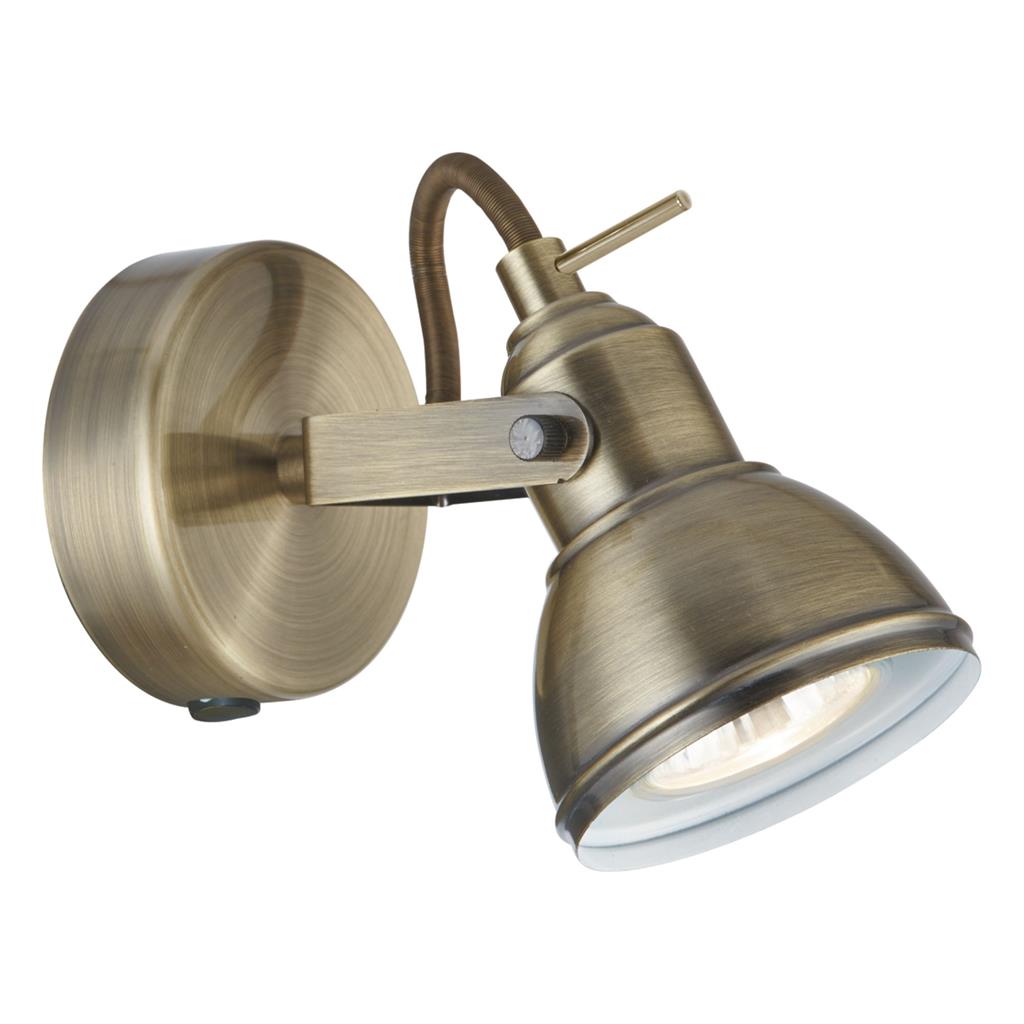 Searchlight Focus - 1Lt Spotlight, Antique Brass 1541Ab