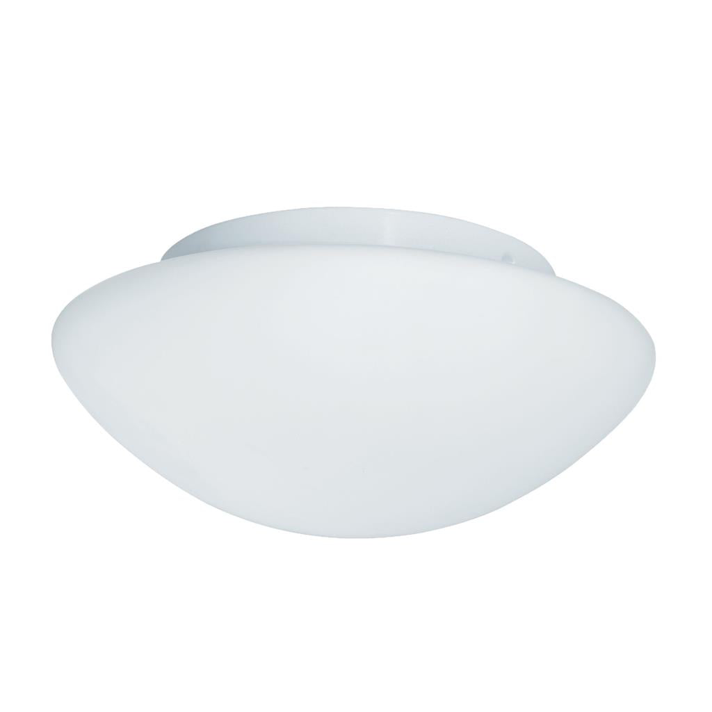 Searchlight Tokyo Bathroom Flush White Glass - 35Cm Dia 1910-35