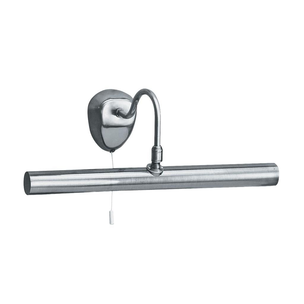 Searchlight Malaga Picture Light Sat/Silver 14 2Lt 3008Ss