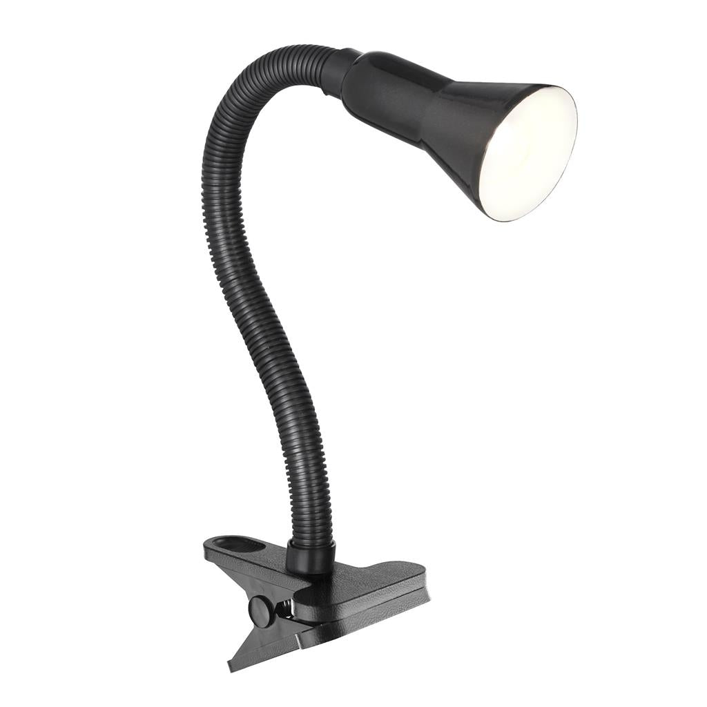 Searchlight Desk Partners - Black Flex Clip Task Lamp 4122Bk
