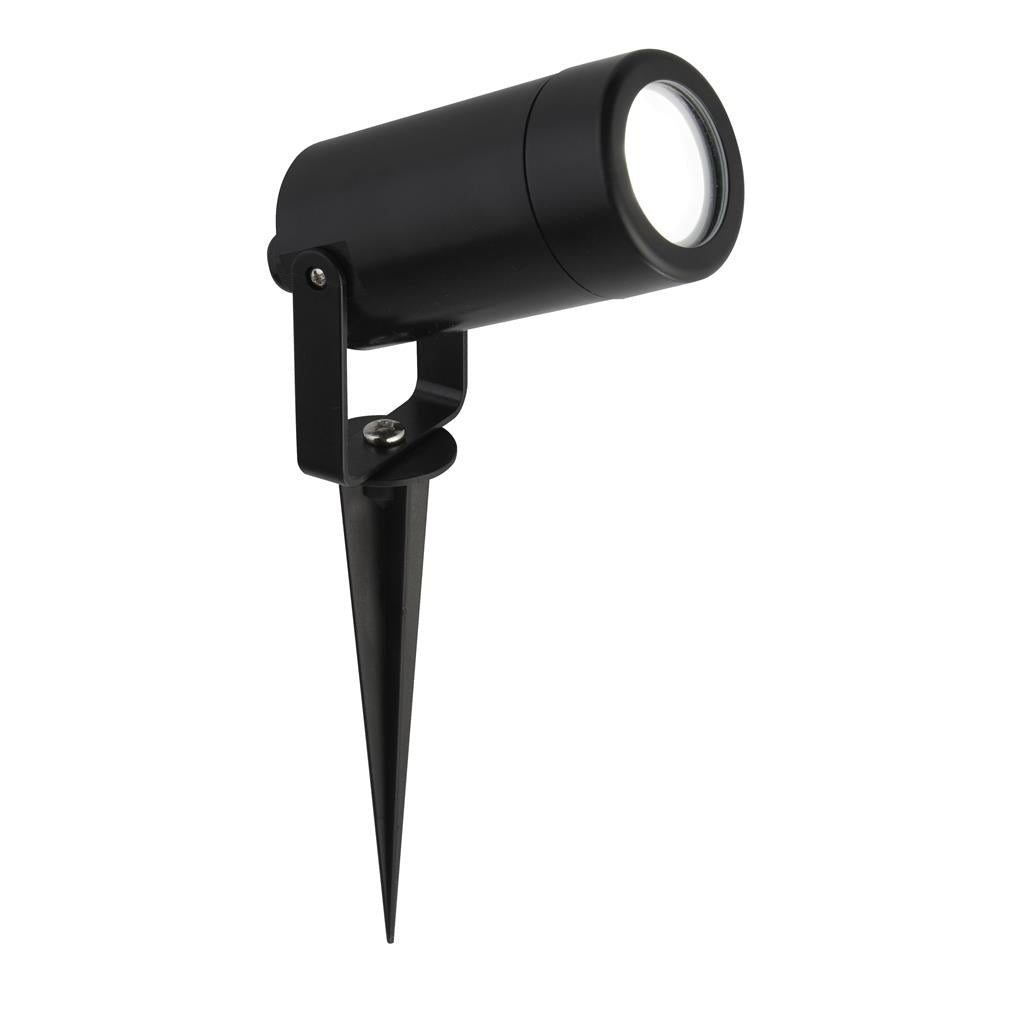 Searchlight Outdoor Garden Spike - Black Polycarbonate 5010Bk