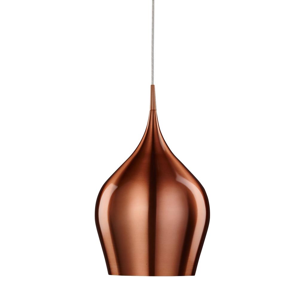 Searchlight Vibrant 1Lt Copper Pendant - Dia 26Cm 6461-26Cu