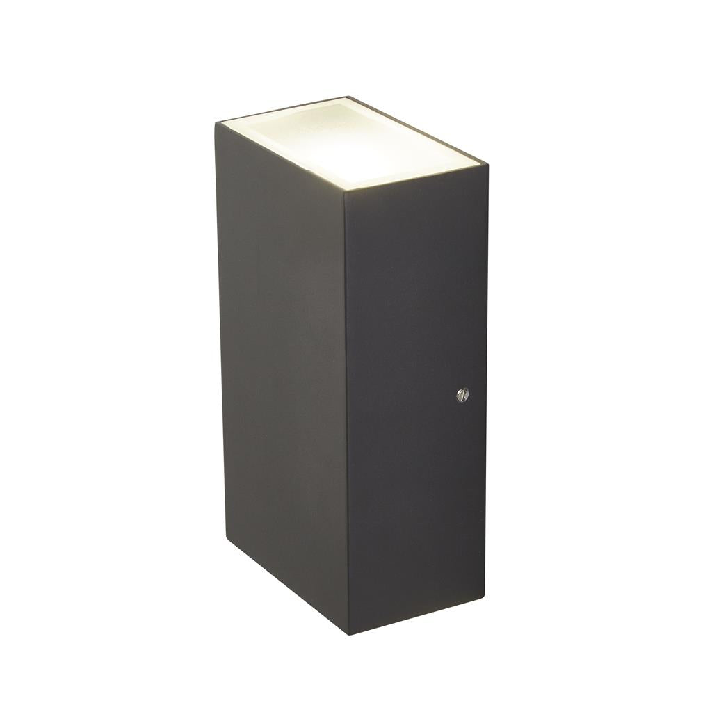 Searchlight Stirling Led Outdoor Up/Down Rectangle Wall Bracket, Die Cast 8852Gy