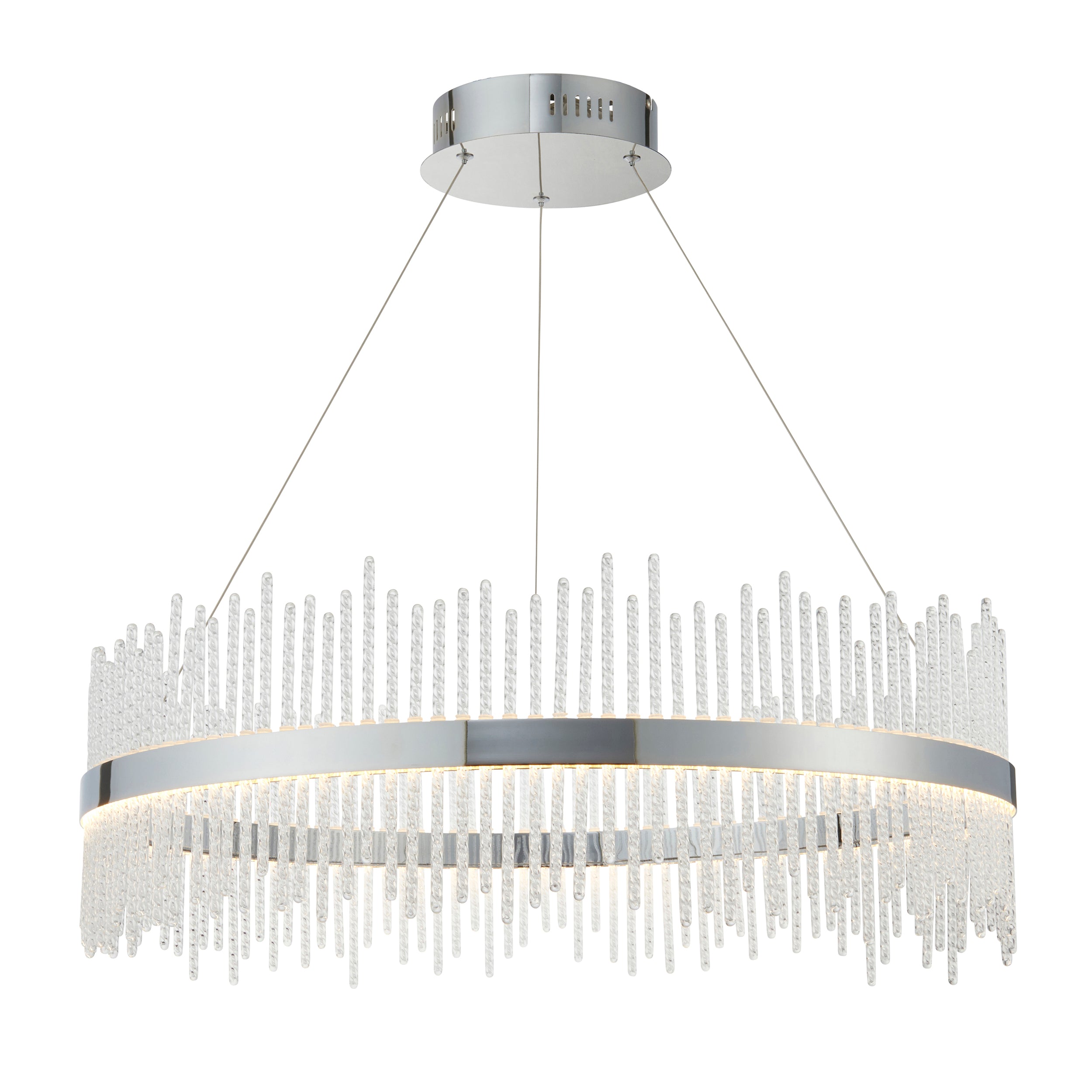 Single drum store pendant light