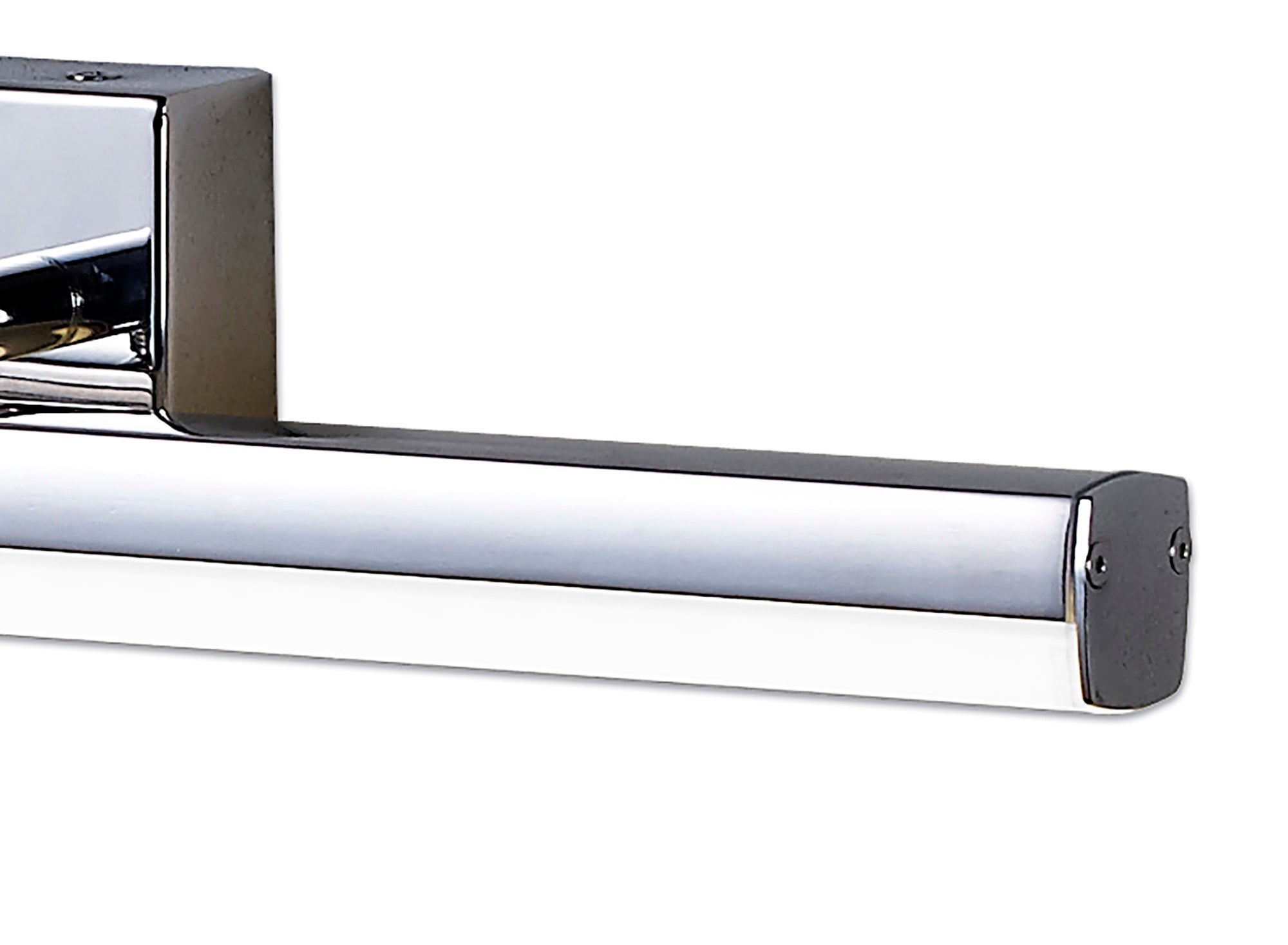 Alexa Wall Lamp Large Adjustable, 1 x 18W LED, 4000K, 1784lm, IP44, Polished Chrome, 3yrs Warranty