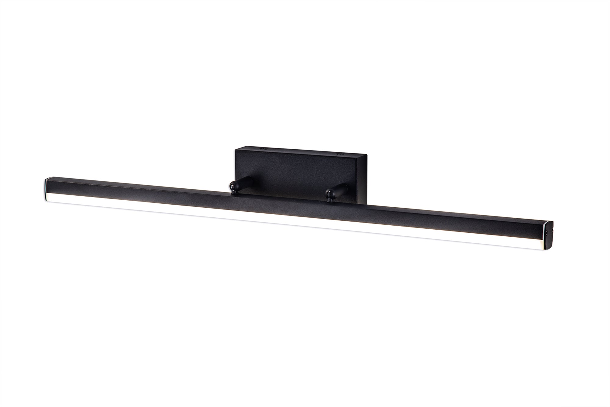 Alexa Wall Lamp Large Adjustable, 1 x 18W LED, 4000K, 1784lm, IP44, Sand Black, 3yrs Warranty