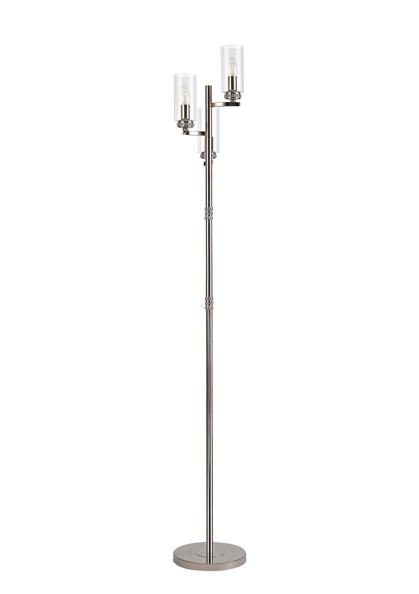 Darlington Polished Nickel Floor Lamp LO173553