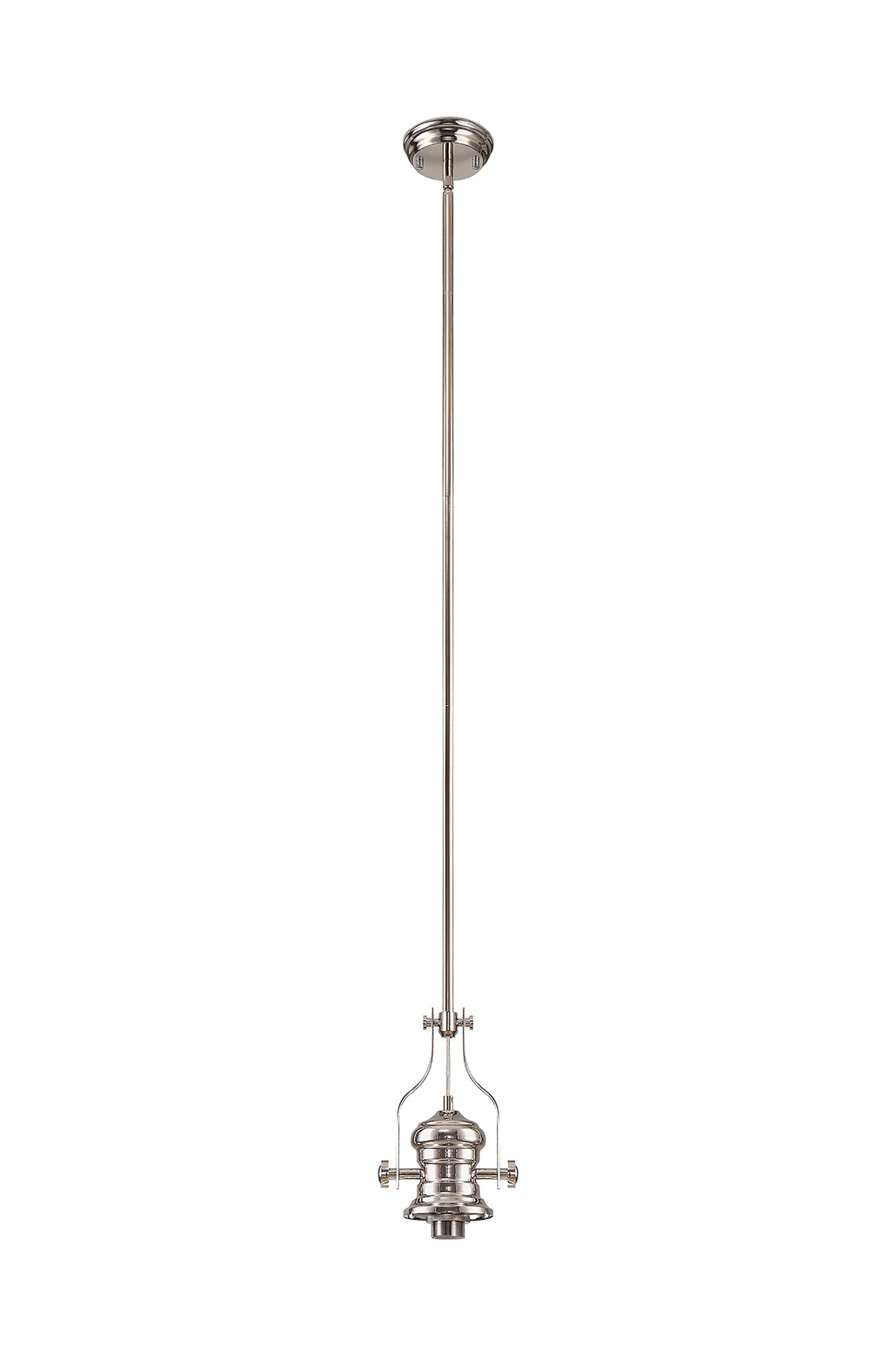 Docker Frame Only Pendant, 1 x E27, Polished Nickel LO181223