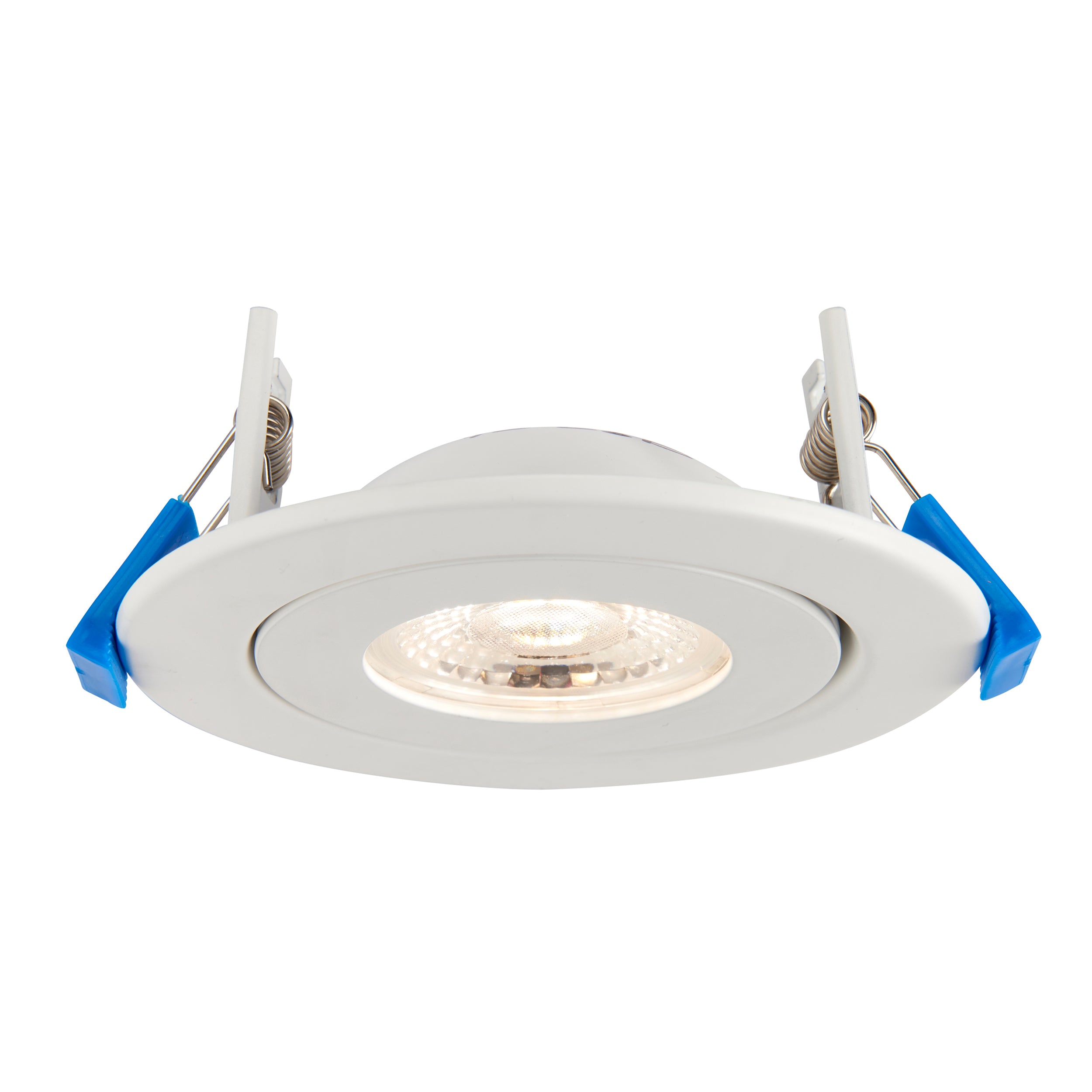 Saxby Lighting Shield360 4CCT Tri Wattage Tilt Fire Rated Downlight IP44 8W 103029