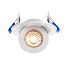 Saxby Lighting Shield360 4CCT Tri Wattage Tilt Fire Rated Downlight IP44 8W 103029