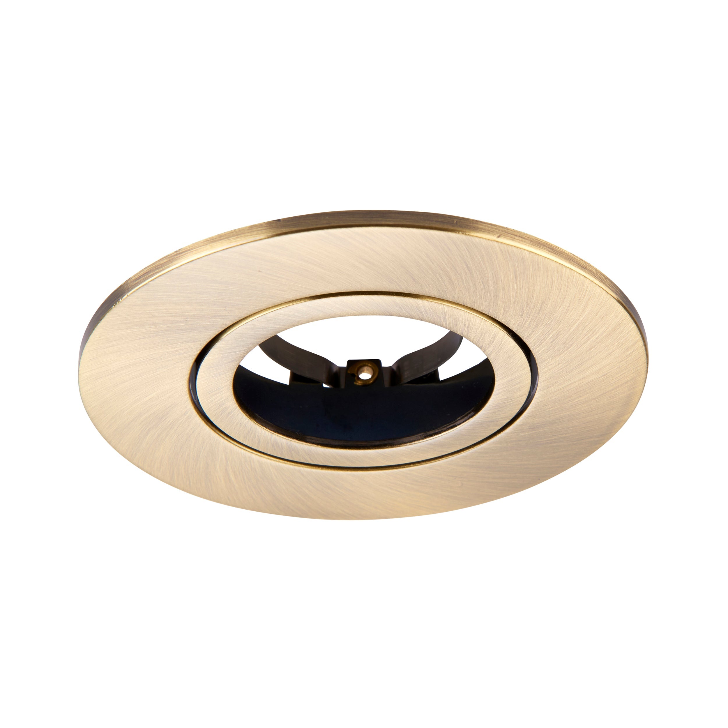 Saxby Lighting Saxby ShieldONE 75 Bezel Tilt - Antique Brass 113317