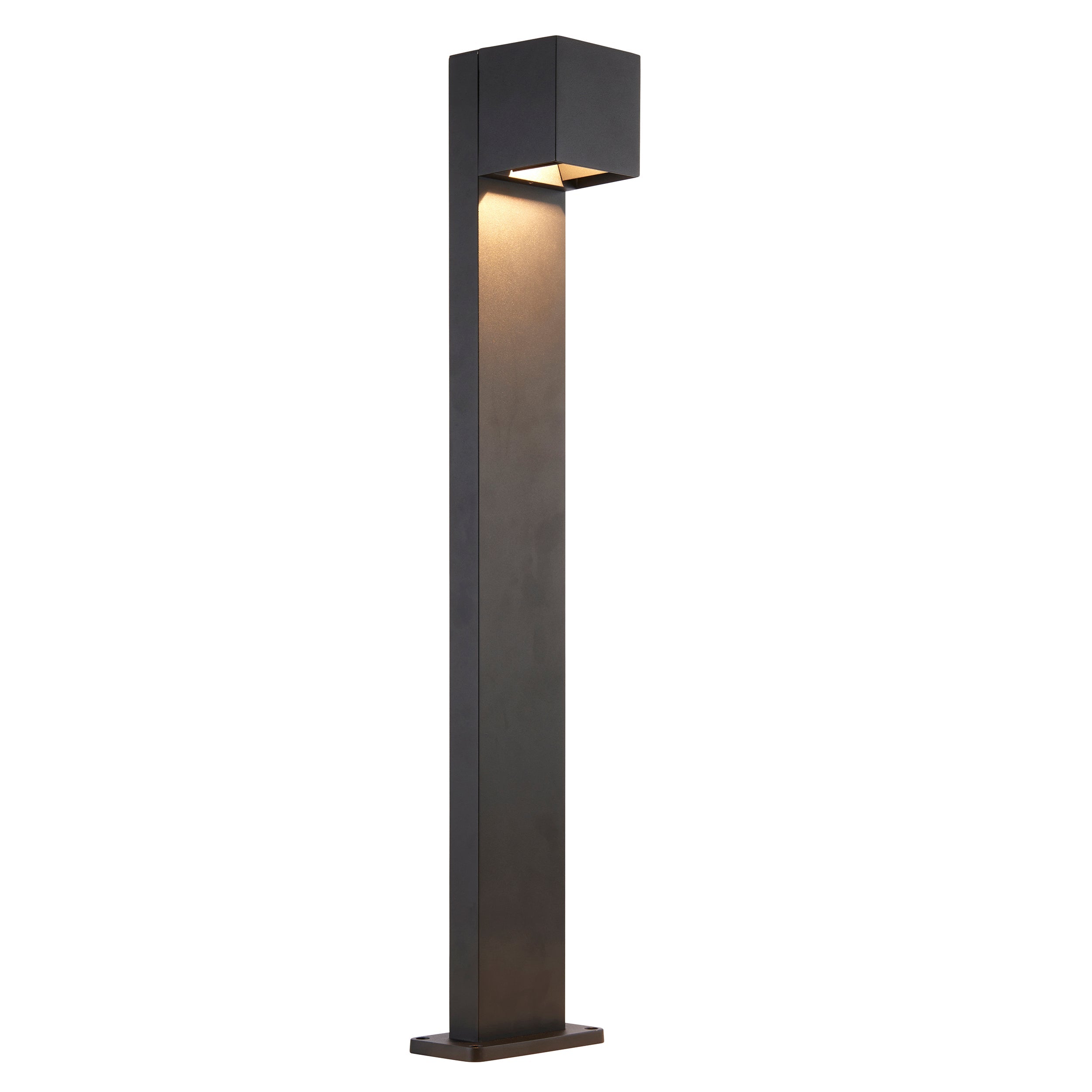 Saxby Lighting Glover CCT Bollard 9W IP65 - Black 120349