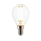 Saxby Lighting E14 LED WHITE FILAMENT GOLF 4.5W | 470LM | 104LM/W | 2700K 120798
