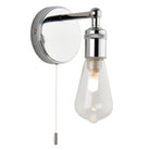 Saxby Lighting Ori 1lt Wall 3.5W IP44 - Chrome 120815