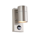 Saxby Lighting Scope PIR/Photocell 1lt Wall IP65 - Stainless Steel 121027