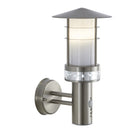 Saxby Lighting Pagoda PIR 1lt wall IP44 9.2W & 0.05W  13924