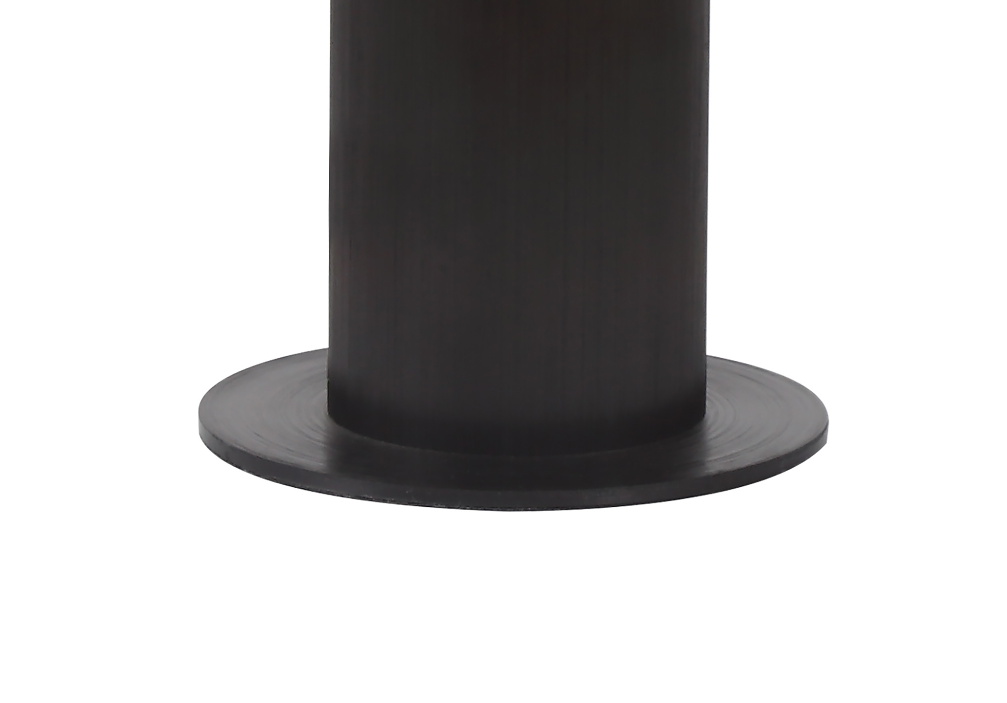 Lois Black & Chrome Smoked Glass Table Lamp
