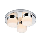 Saxby Lighting Pure 3lt flush IP44 3.2W daylight white 34200