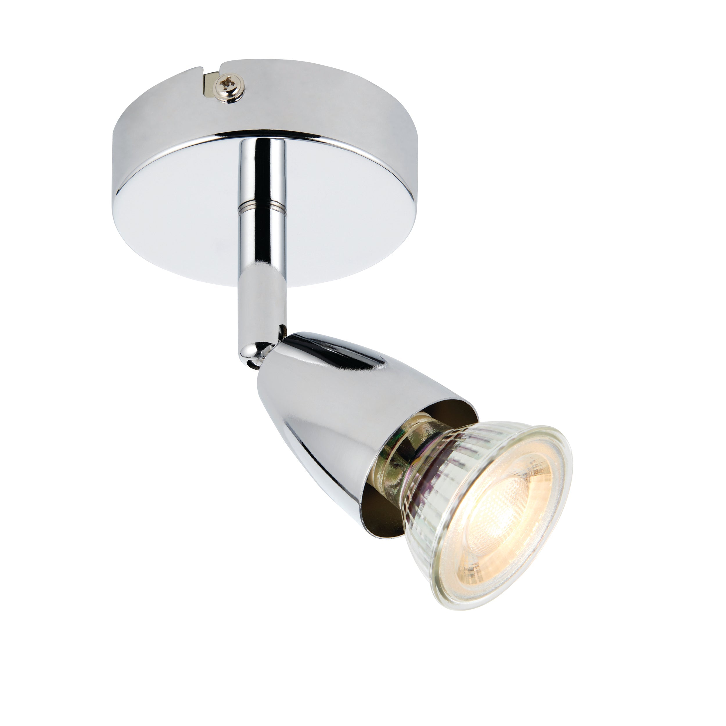 Saxby Lighting Amalfi 1lt Spot - Chrome 43277