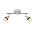 Saxby Lighting Amalfi 2lt Bar - Chrome 43278