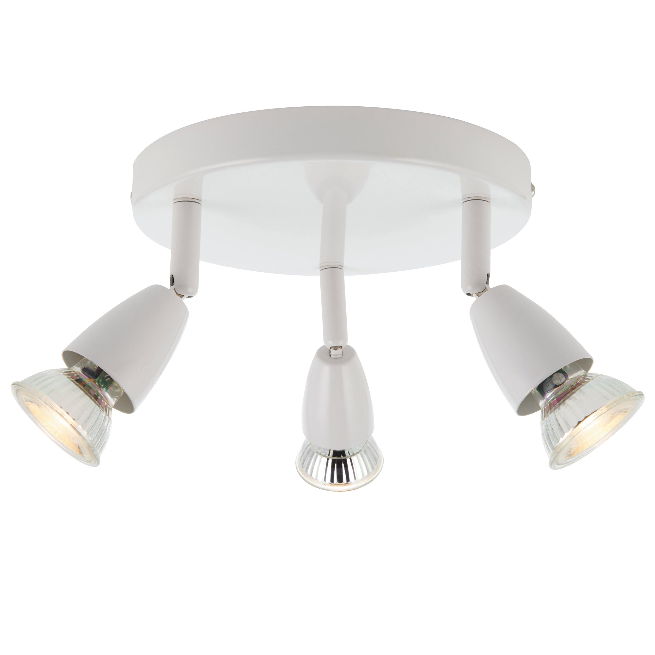 Saxby Lighting Amalfi 3lt Round - White 43283