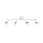Saxby Lighting Amalfi 4lt Bar - White 60993