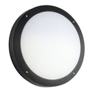 Saxby Lighting Luik plain black textured casing 61646