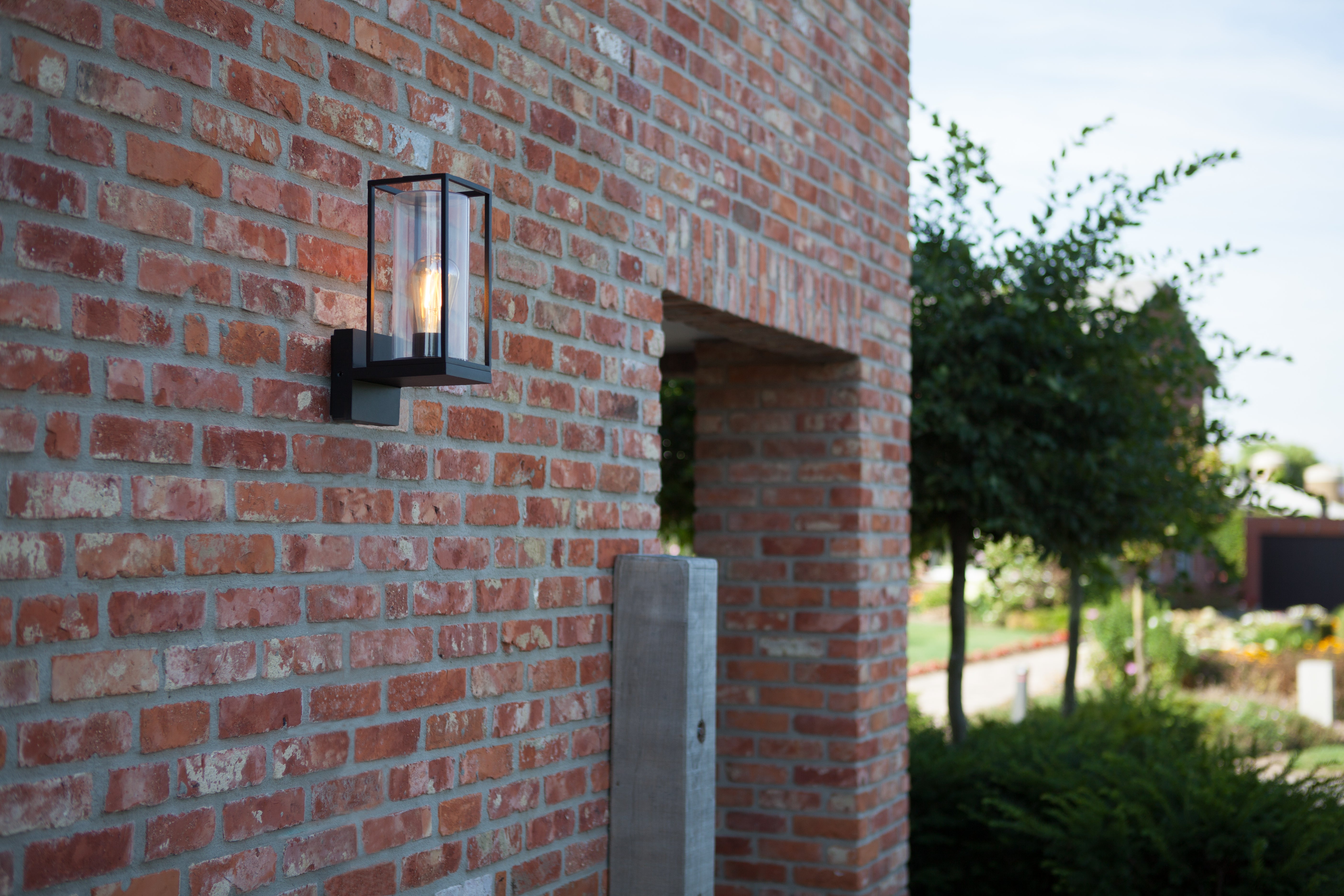 Lutec Flair Lantern Outdoor Wall Light 5288801012