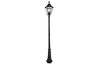 Lutec London Solar Powered IP44 Outdoor Lamp Post 6951301189