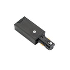 Saxby Lighting Track Live End Connector - Black 71888