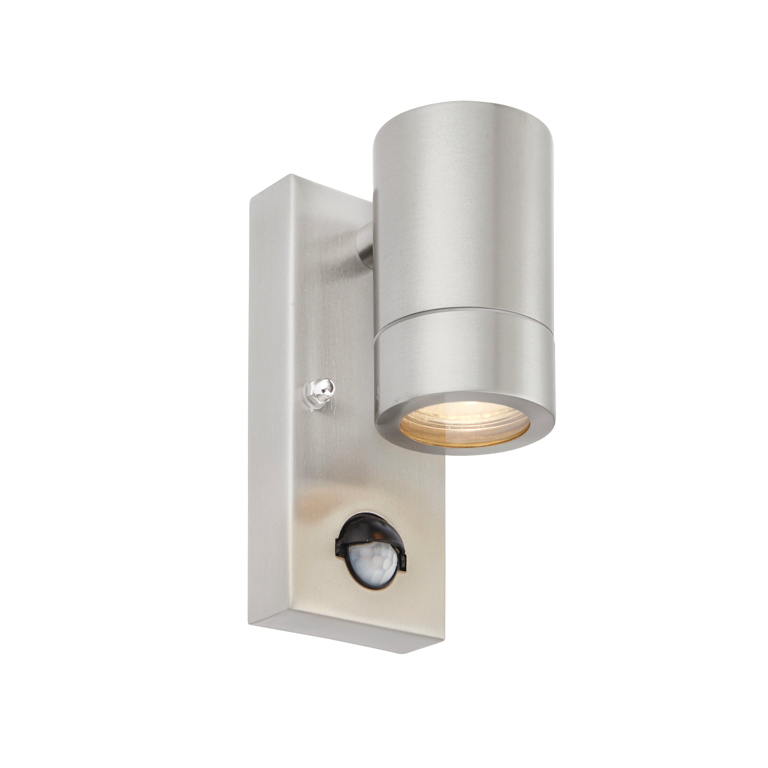 Saxby Lighting Atlantis PIR 1lt Wall Marine Grade IP44 - Stainless Steel 75429