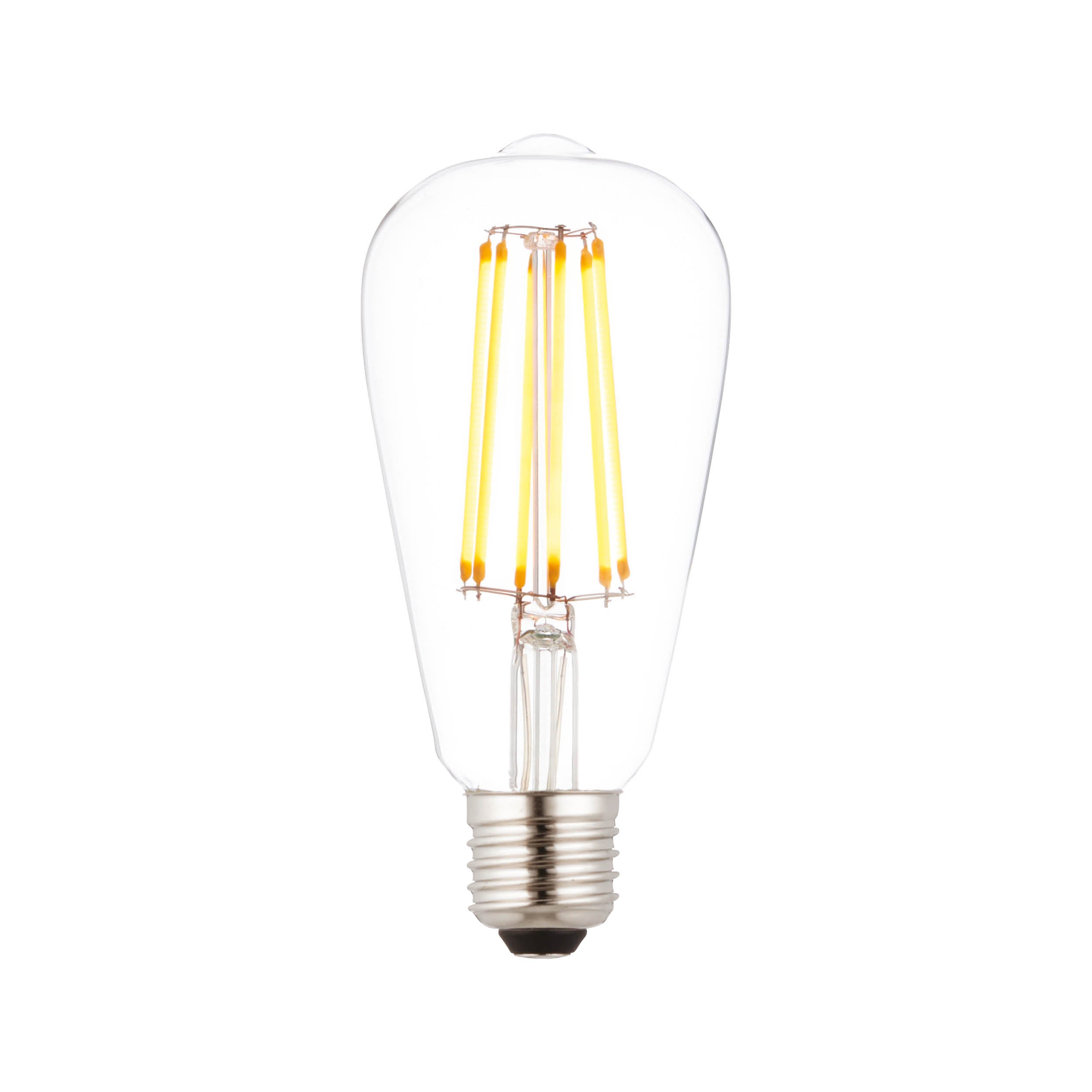 Saxby Lighting E27 LED PEAR 6W | 450LM  | 75LM/W | 1800K | Dimmable 76803