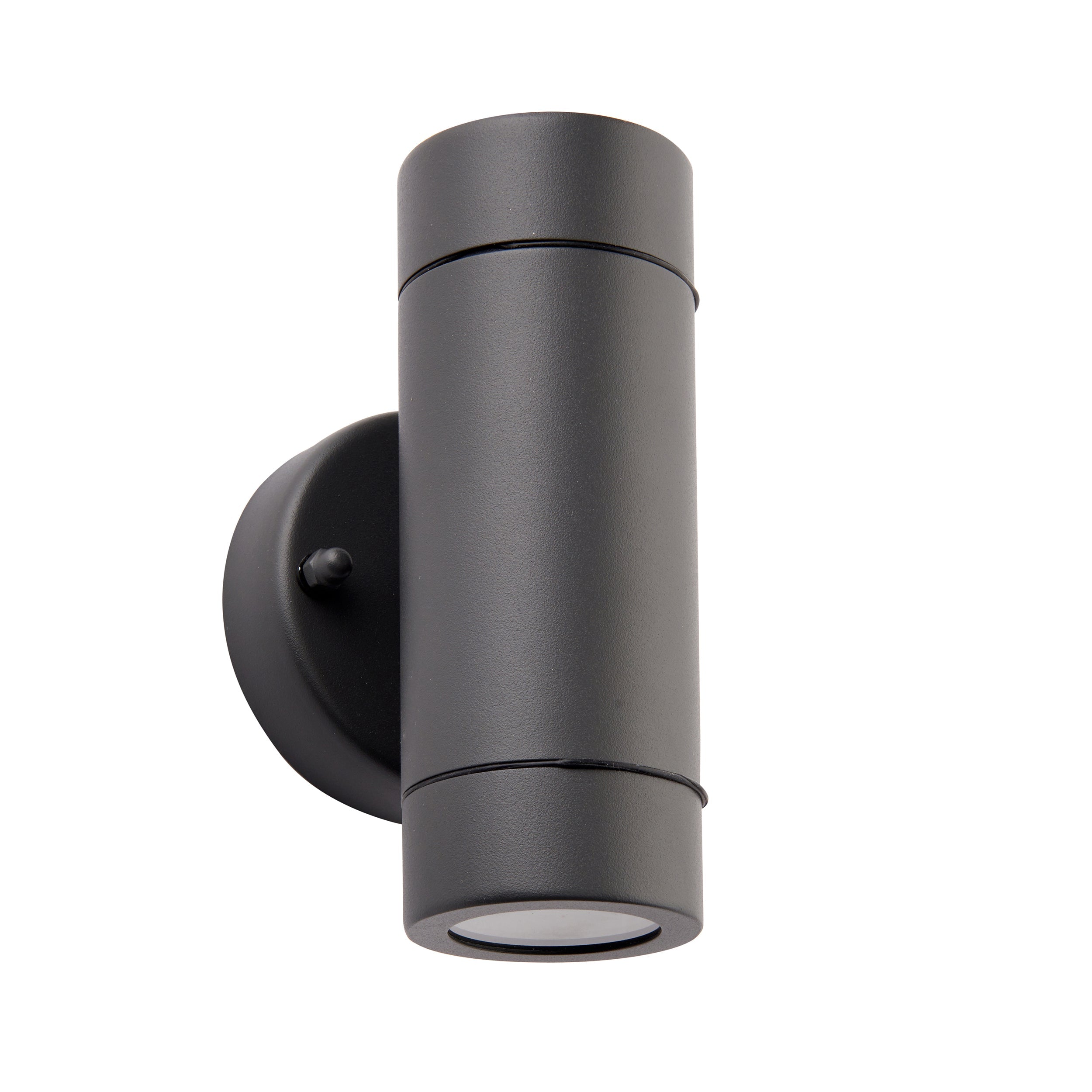 Saxby Lighting Palin 2lt Wall IP44 - Anthracite Grey 94792