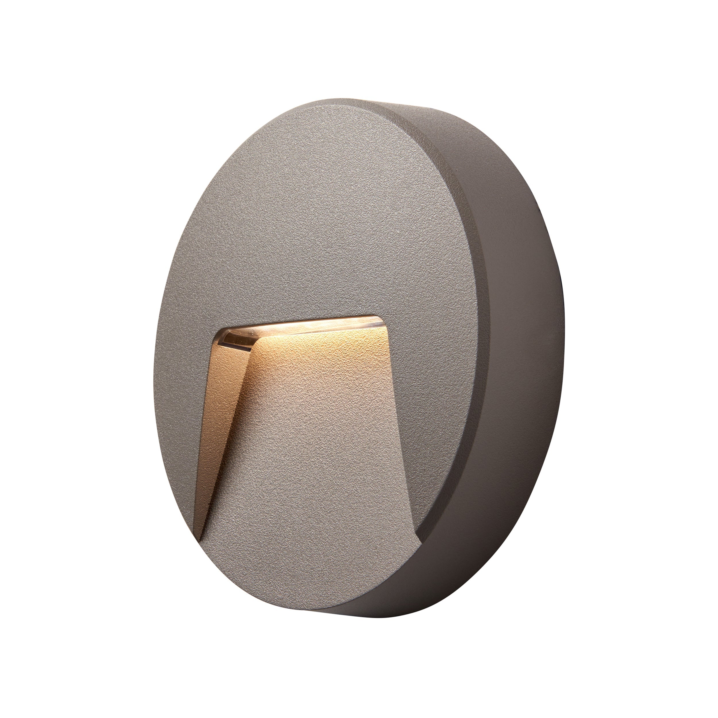 Saxby Lighting Severus CCT Round Indirect IP65 3W - Grey 95285