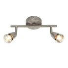 Saxby Lighting Amalfi 2lt Bar - Satin Nickel G2521313