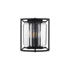 Lightologist Balmoral Wall Lamp Satin Black / Clear LO191143