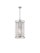 Lightologist Balmoral 2 Tier Pendant Light Polished Nickel / Clear LO191203